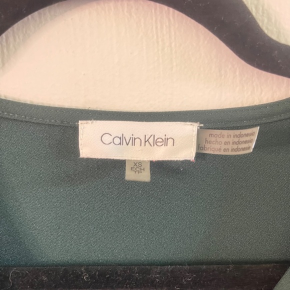 Calvin Klein Size XS Long-sleeve Blouse - Picture 2 of 6